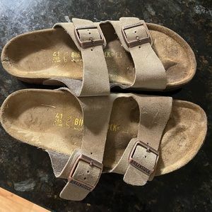 Birkenstock Arizona 41 suede brown summer sandals